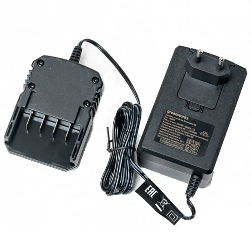 Зарядное устройство GREENWORKS G40UCM2M (40В, 2Ач) 2946507