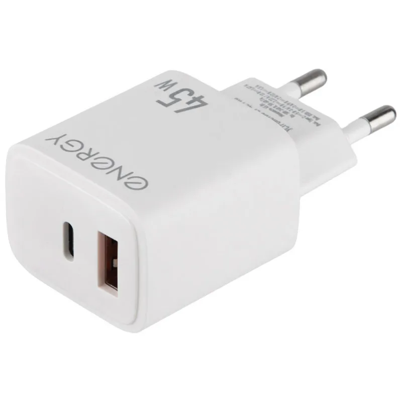 Сетевое зарядное устройство ENERGY ET-42 PRO, мощность 45 Вт арт. 109941 [50] СКРАП