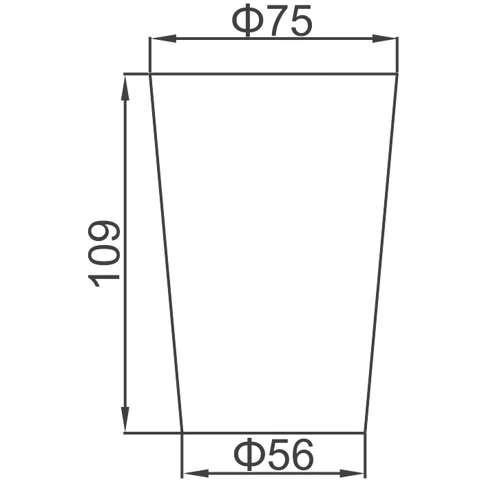 Стакан пластик LEDEME L752-1