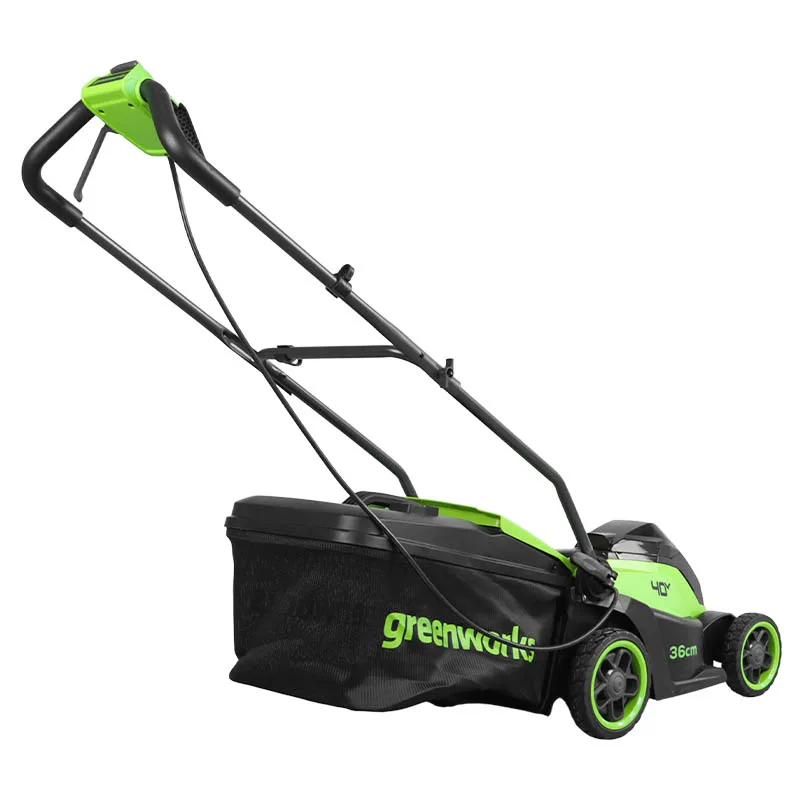 Газонокосилка аккумуляторная Greenworks GD40LM361 (40В, б/щ, 1 АКБ 5Ач и ЗУ) 2520807