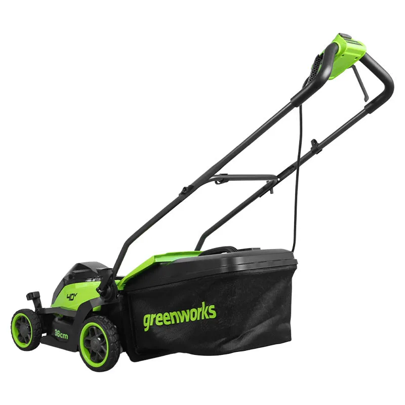 Газонокосилка аккумуляторная Greenworks GD40LM361 (40В, б/щ, 1 АКБ 5Ач и ЗУ) 2520807