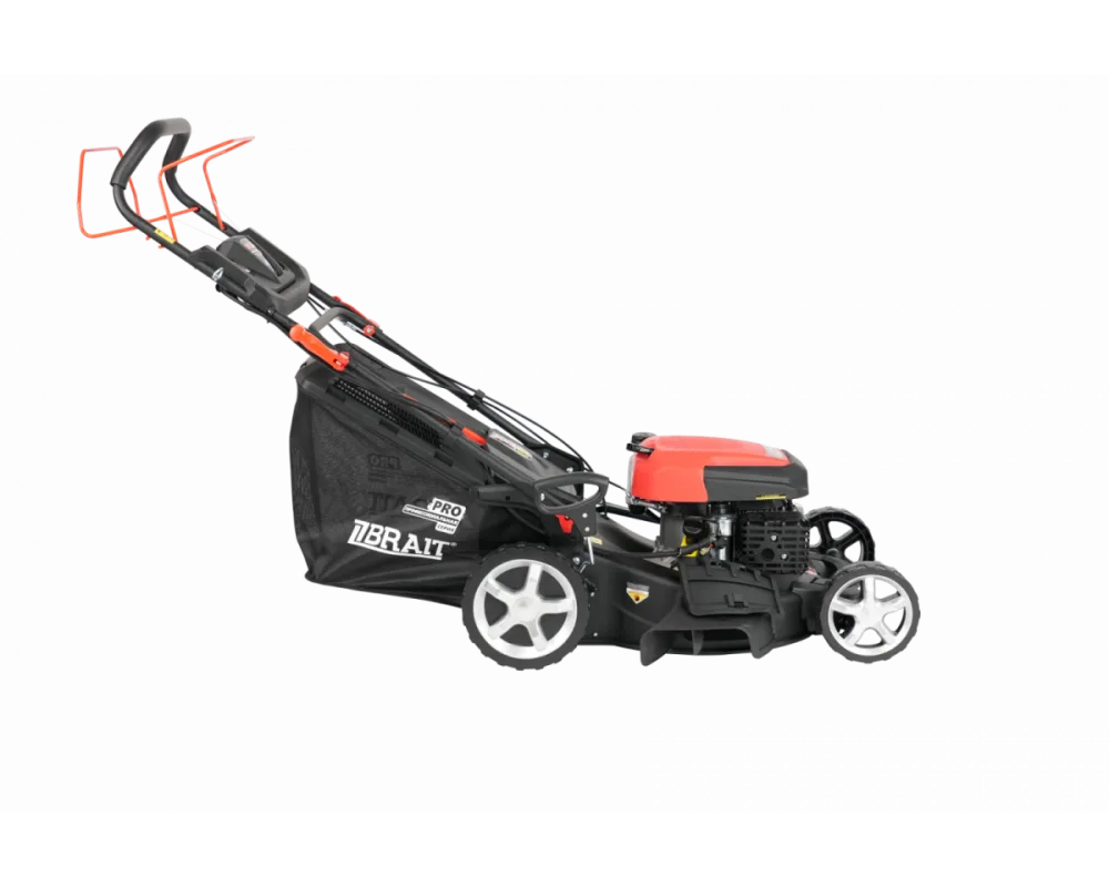 Газонокосилка бензиновая Brait BR3951SE PRO (3,9кВт, травосб.60л,шир.скаш. 510мм,выс.25-75)