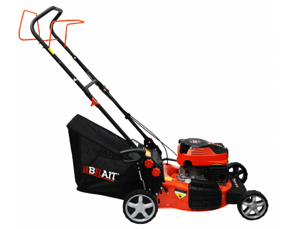 Газонокосилка бензиновая Brait BR2846SM (самоходная, 2,8 кВт, выс. 25-75мм, колес 7/8) 06.03.022.100