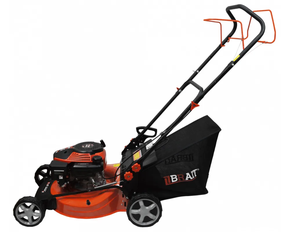 Газонокосилка бензиновая Brait BR2846SM (самоходная, 2,8 кВт, выс. 25-75мм, колес 7/8) 06.03.022.100