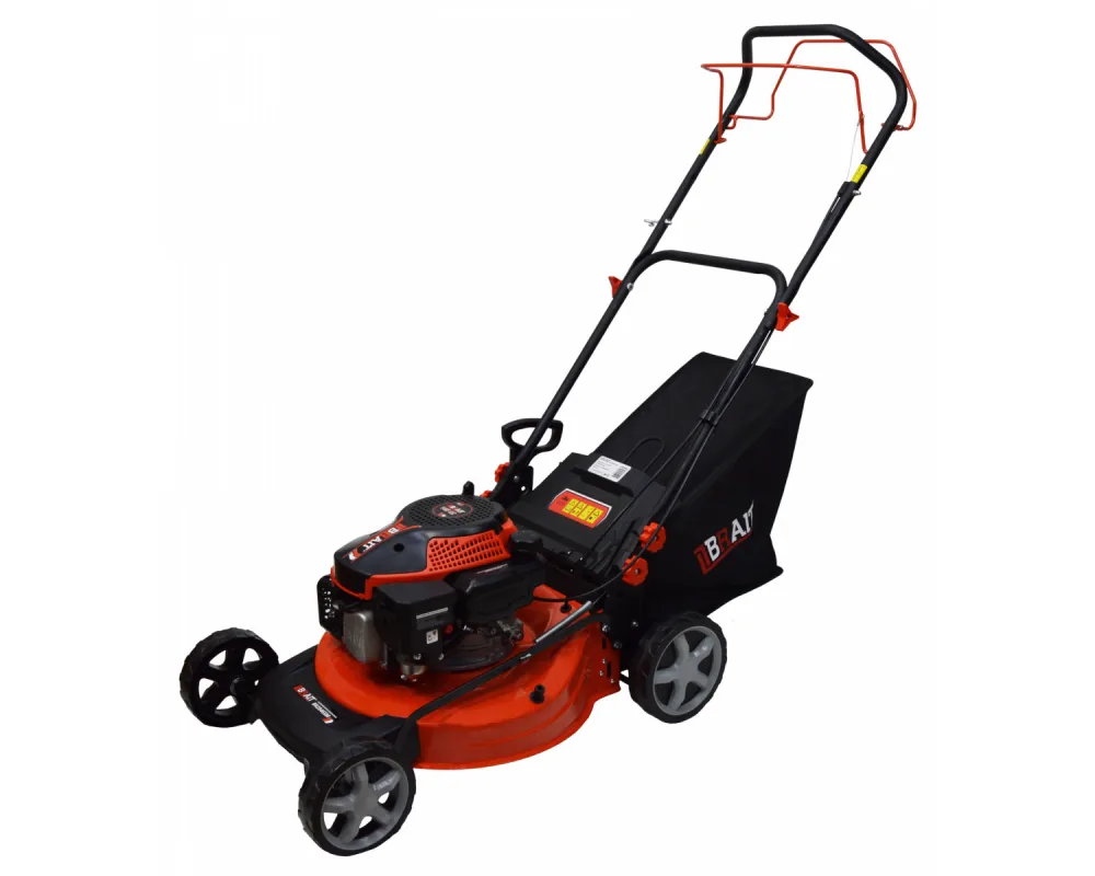 Газонокосилка бензиновая Brait BR2846SM (самоходная, 2,8 кВт, выс. 25-75мм, колес 7/8) 06.03.022.100