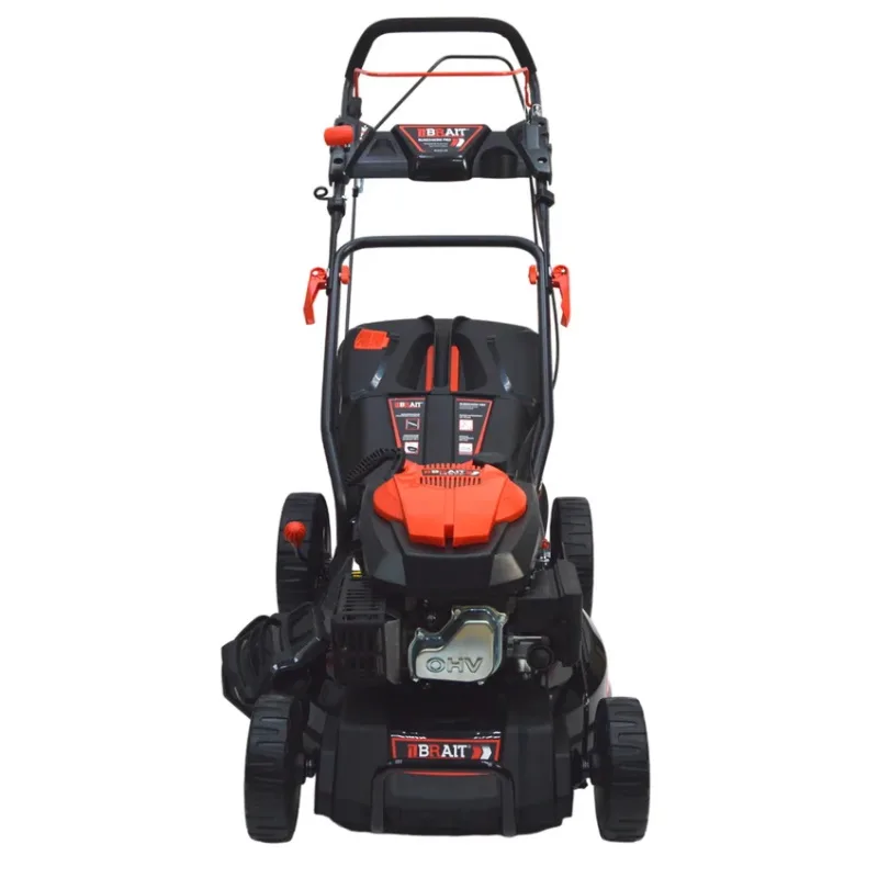Газонокосилка бензиновая Brait BLM2646SM PRO (2,6 кВт, выброс зад./бок.,50л,шир.457мм,выс.25-70)