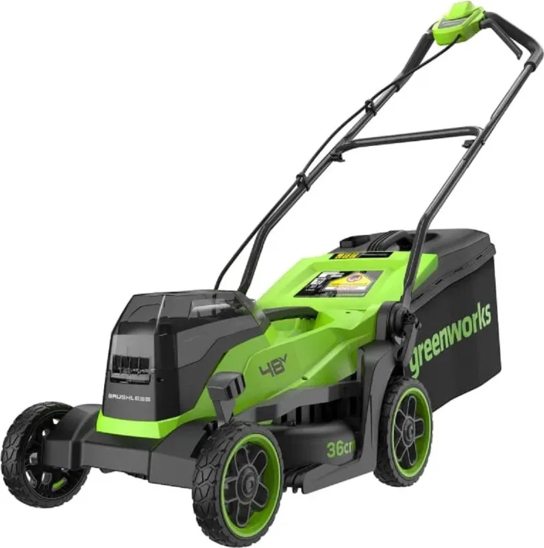 Газонокосилка аккум. Greenworks GD24X2LM361 (24V, бесщет,36см,с 2 АКБ,4Ач и ЗУ) 2520707UD