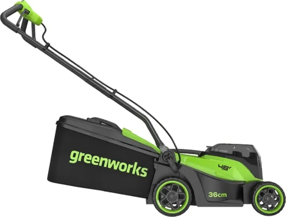 Газонокосилка аккум. Greenworks GD24X2LM361 (24V, бесщет,36см,с 2 АКБ,4Ач и ЗУ) 2520707UD