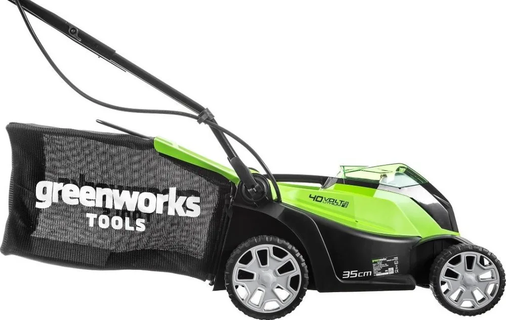 Газонокосилка аккум. Greenworks G40LM35 (40V, 35см, без АКБ и ЗУ) 2501907