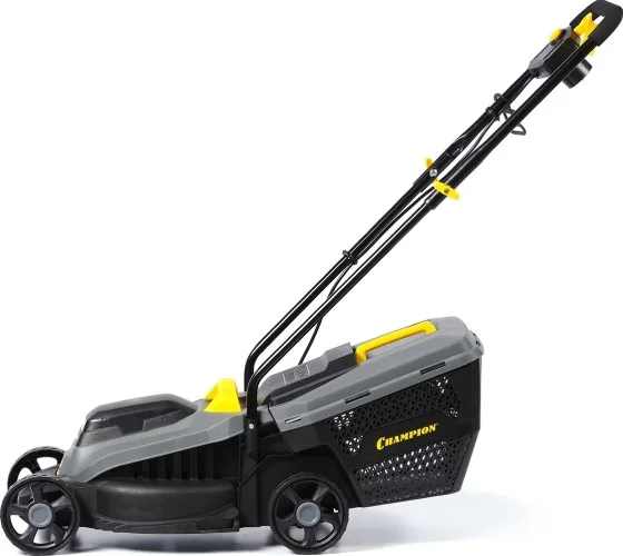Газонокосилка CHAMPION EM3212/1 (1,2 кВт пласт.травосб. 30л)