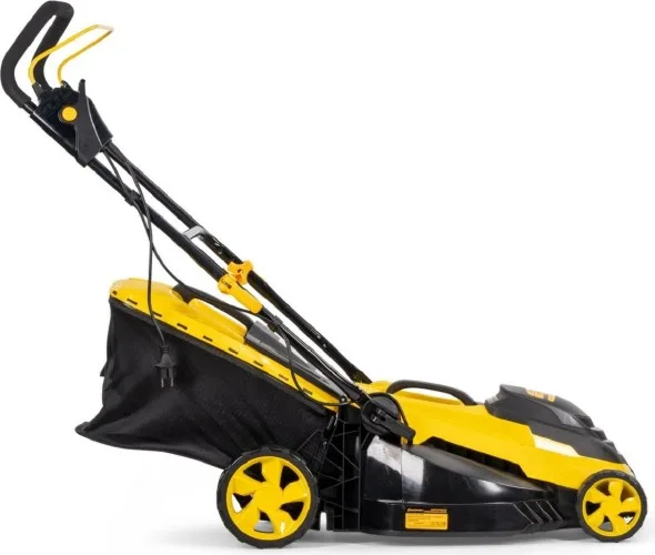 Газонокосилка эл. CHAMPION EM4118 (1,8 кВт пласт.+ткань травосб. 50л)