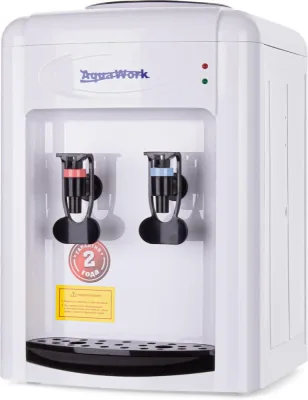 Кулер "Aqua Work 0.7 ТDR" черный, настольный, электронное охлаждение, Россия