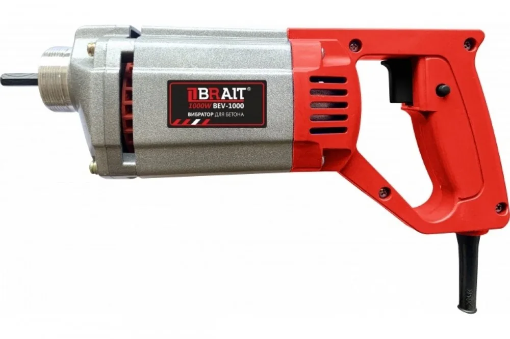 Вибратор для бетона BRAIT BEV-1000 (1000Вт) 21.01.099.069