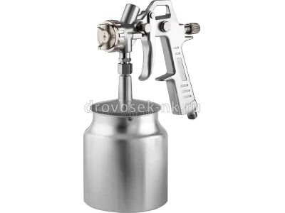 Краскопульт пневматический нижн.бачок, 1,5мм STAYER ORION 06472-1.5