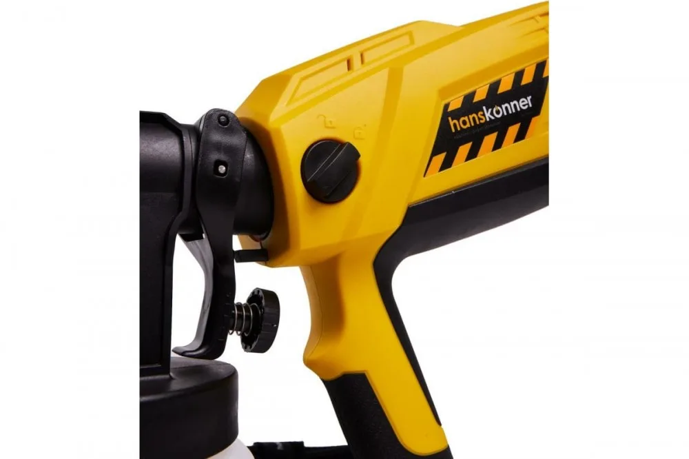 Краскопульт Hanskonner HSG9675 (750Вт,1л, HVLP)