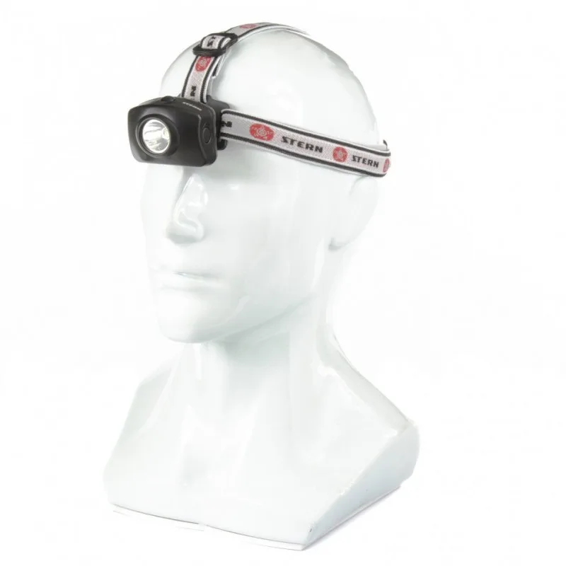 Фонарь налобный, 1 super LED, 3хААА// Stern 90564