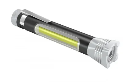 Фонарь светодиодный "ФОТОН" MS-400 (1W+1W, 2хLR03 в комплекте)