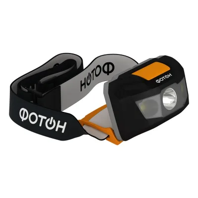 Фонарь налобный светодиодный 1W (3*LR03 в комплекте) ФОТОН SH-500 22581