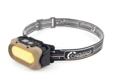 Фонарь налобный "СИБИРСКИЙ СЛЕДОПЫТ-LINKOS", 1 COB+6 LED SMD, аккум.1x1800mAh PF-PFL-HL61