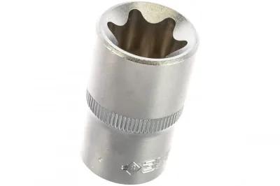 Головка торцовая ЗУБР "МАСТЕР"(1/2"),Cr-V,E-TORX, E20 27719-20