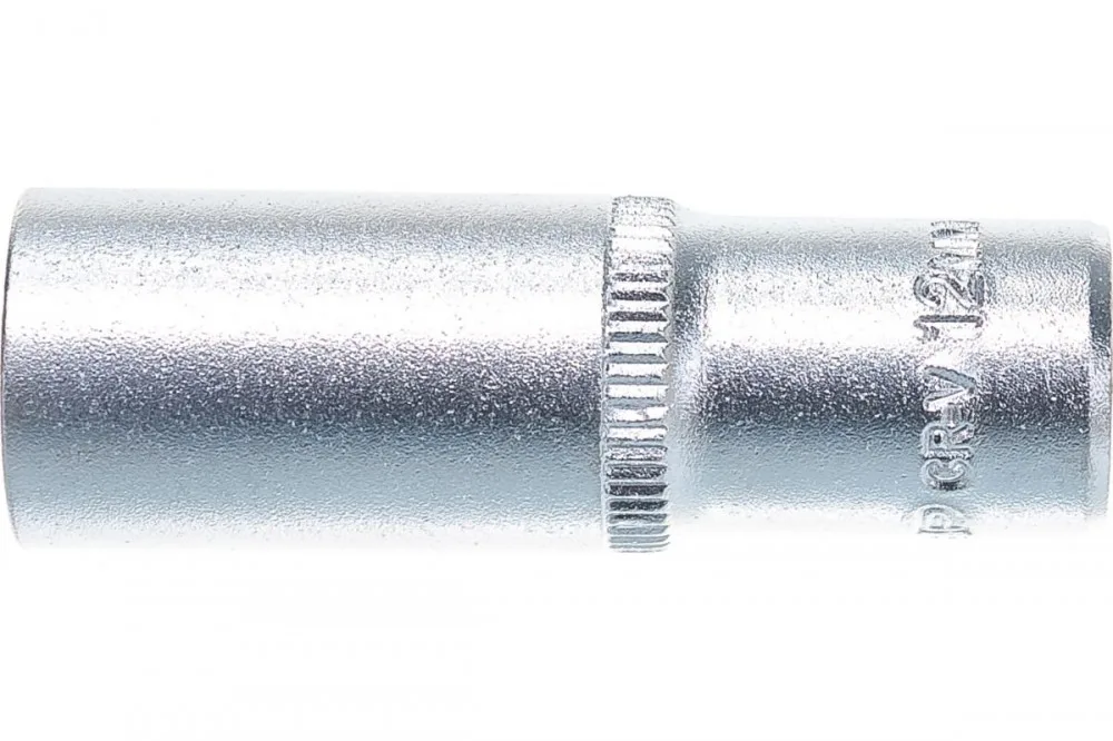 Головка торцовая ЗУБР "МАСТЕР"(1/4"),Cr-V,FLANK,12мм 27717-12