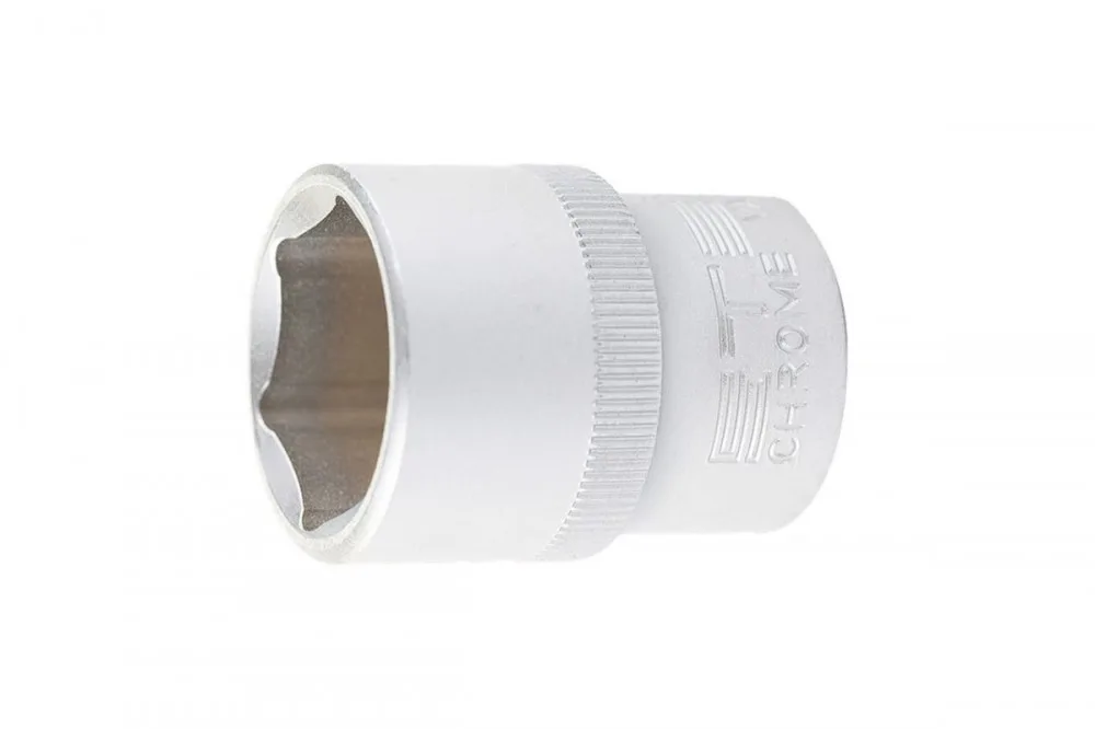 Головка торцевая 16 мм, 6-гранная, CrV, под квадрат 1/2" Stels 13827