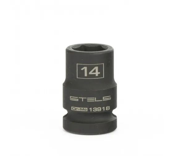 Головка ударная шестигранная 15мм 1/2" Stels 13919