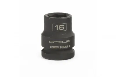 Головка ударная 16мм 1/2" 6-гр. CrMo Stels 13921
