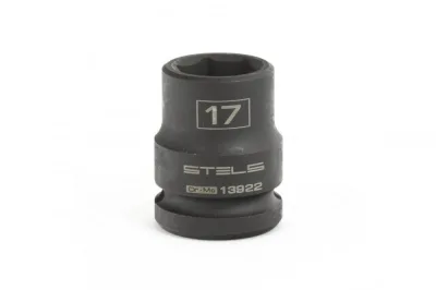 Головка ударная шестигранная 17мм 1/2" Stels 13922