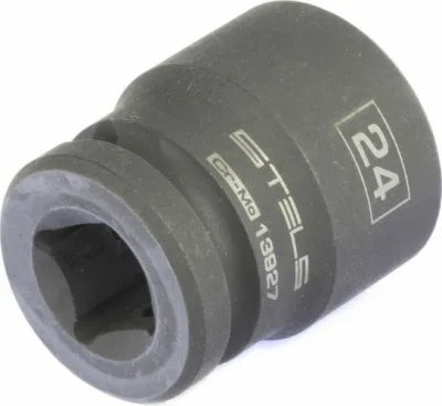 Головка ударная 24мм 1/2" 6-гр. CrMo STELS 13927