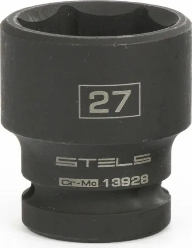 Головка ударная шестигранная 27мм 1/2" Stels 13928