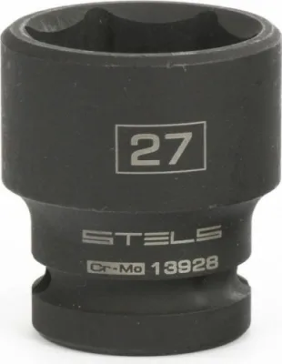 Головка ударная шестигранная 27мм 1/2" Stels 13928