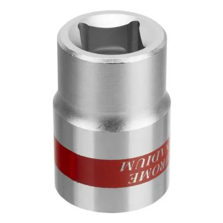Головка торцевая 19мм, 12-гран, CrV, под квадрат 1/2" Matrix 13691