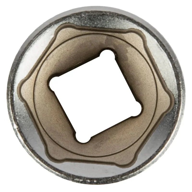 Головка торцевая 24мм 1/2" 6-гранная, CrV, под квадрат MATRIX 13124