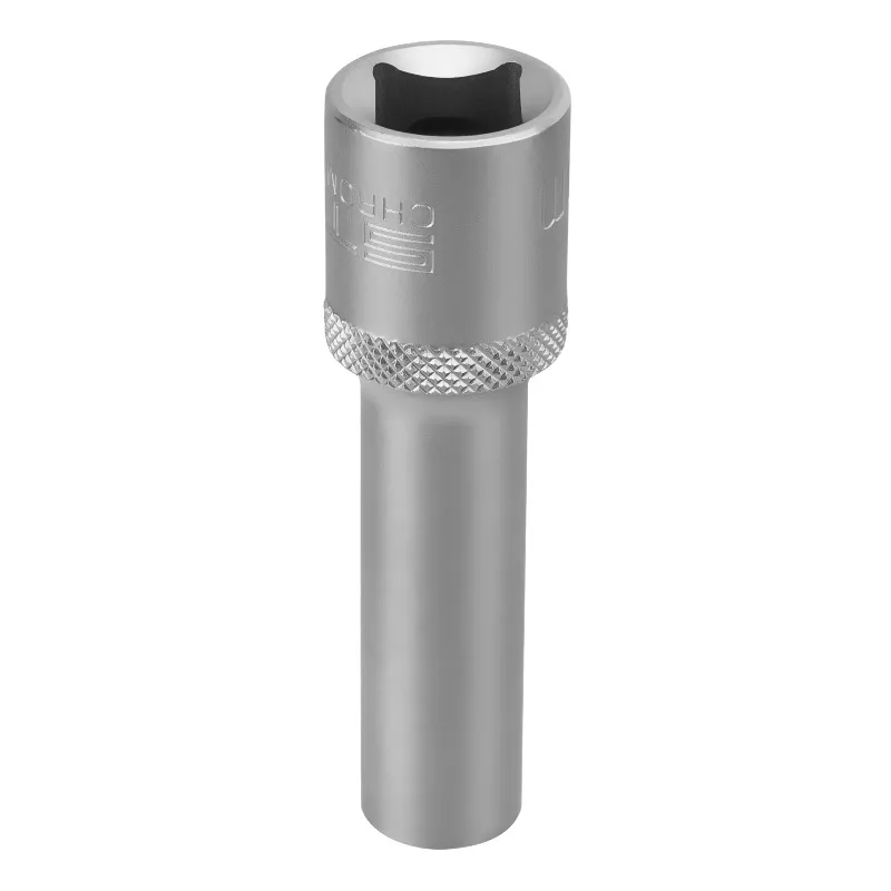 Головка торцевая удлиненная 10мм 1/2" 6-гран CrV под квадрат STELS 13839