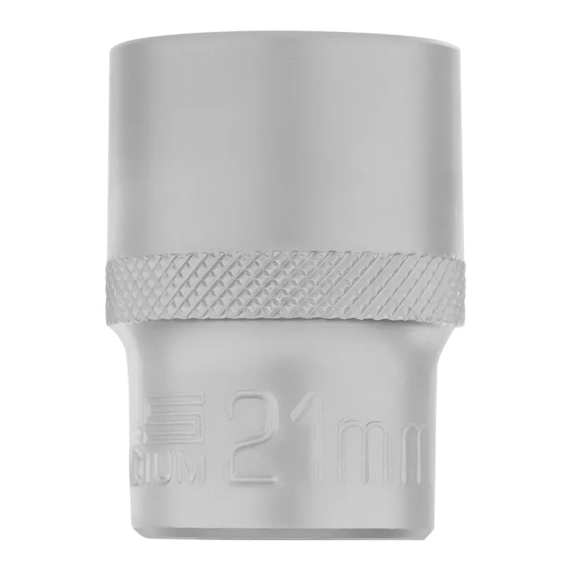 Головка торцевая 21мм 1/2" 6-гранная, CrV, под квадрат STELS 13832
