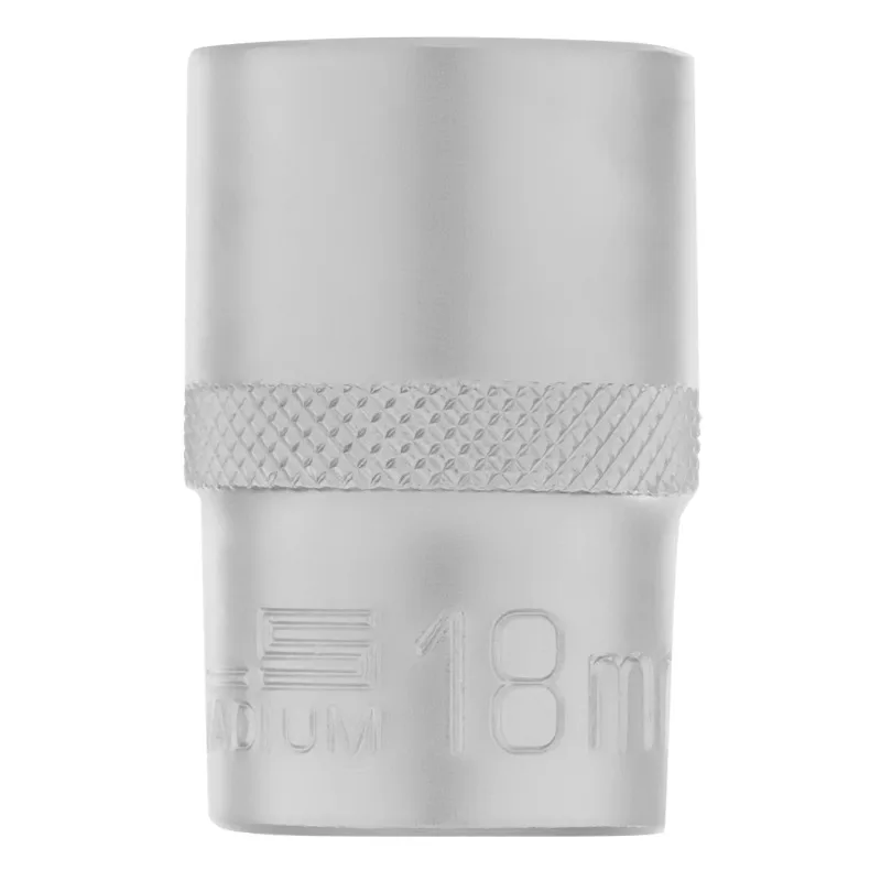Головка торцевая 18мм, 6-гранная, CrV, под квадрат 1/2" STELS 13829