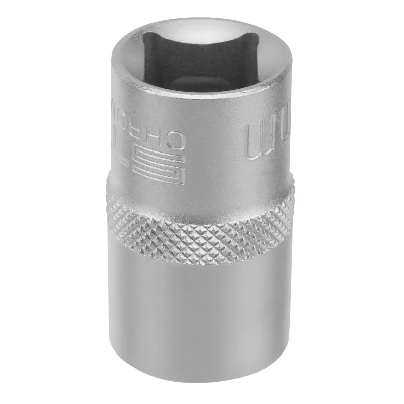 Головка торцевая 15мм 1/2"6-гранная, под квадрат STELS 13826