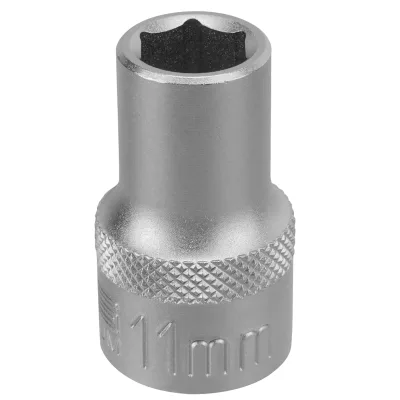 Головка торцевая 11мм 1/2" 6-гранная, под квадрат STELS 13822