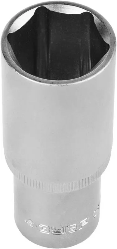 Головка торцовая 24мм 1/2" удлиненная Cr-V ЗУБР 27726-24