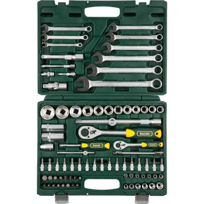 Набор инструмента универсальный 1/2", 1/4" 82пр. KRAFTOOL X-Drive 27887-H82_z02