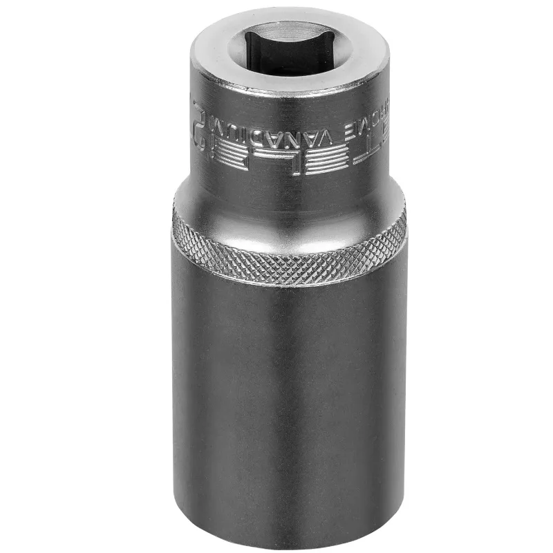 Головка торцевая удлиненная 27мм 1/2" 6-гр CrV STELS 13884