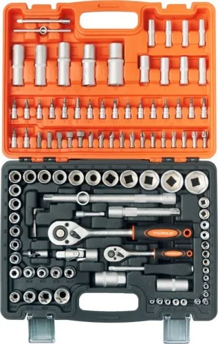 Набор инструмента MaxPiler (108 предм.1/2" и 1/4"CrV)