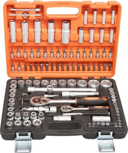 Набор инструмента MaxPiler (108 предм.1/2" и 1/4"CrV)
