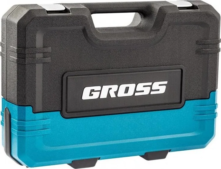 Набор инструментов (76пр) 120зубьев, CrV1/4, 1/2" Gross 14156
