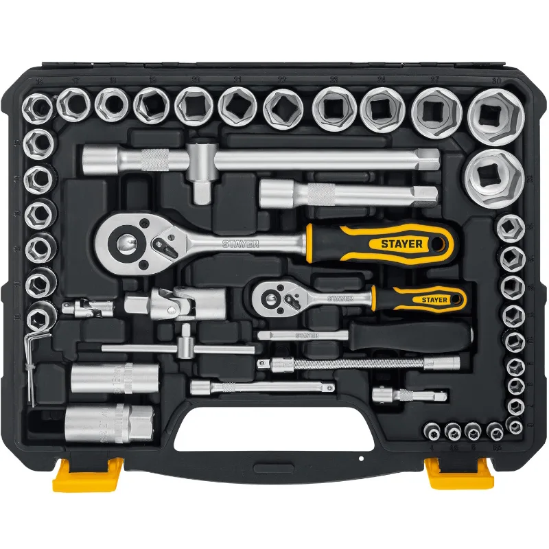 Набор инструмента универсальный 1/2", 1/4" (94пр) STAYER AUTO-94 27760-Н94