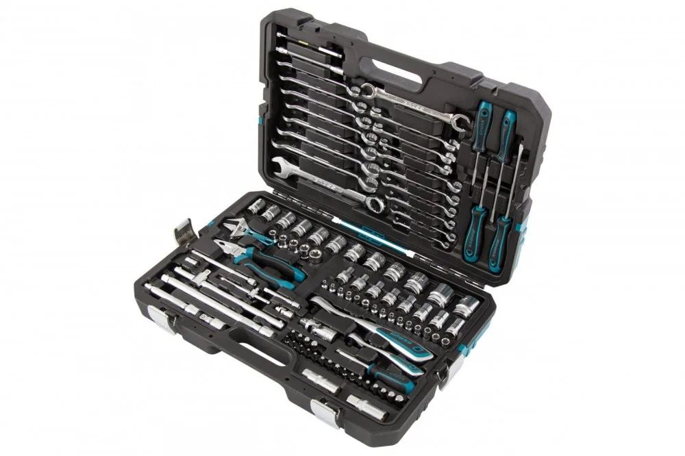 Набор инструментов Gross 14151 (101 пред., 120 зубьев, CrV, 1/4", 1/2")