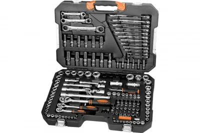 Набор инструментов 1/4"+3/8"+1/2" socket 150 Кратон TS-23 2 28 09 023