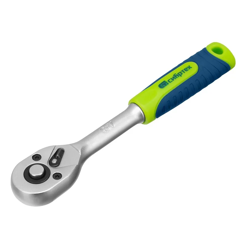 Набор инструментов, 1/2", 1/4", пластиковый кейс 89 предметов Сибртех 13396