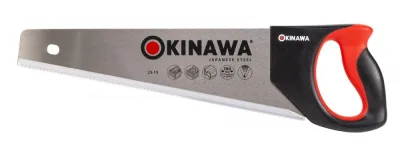 Ножовка по дереву 380мм с мелким зубом OKINAWA 23-15